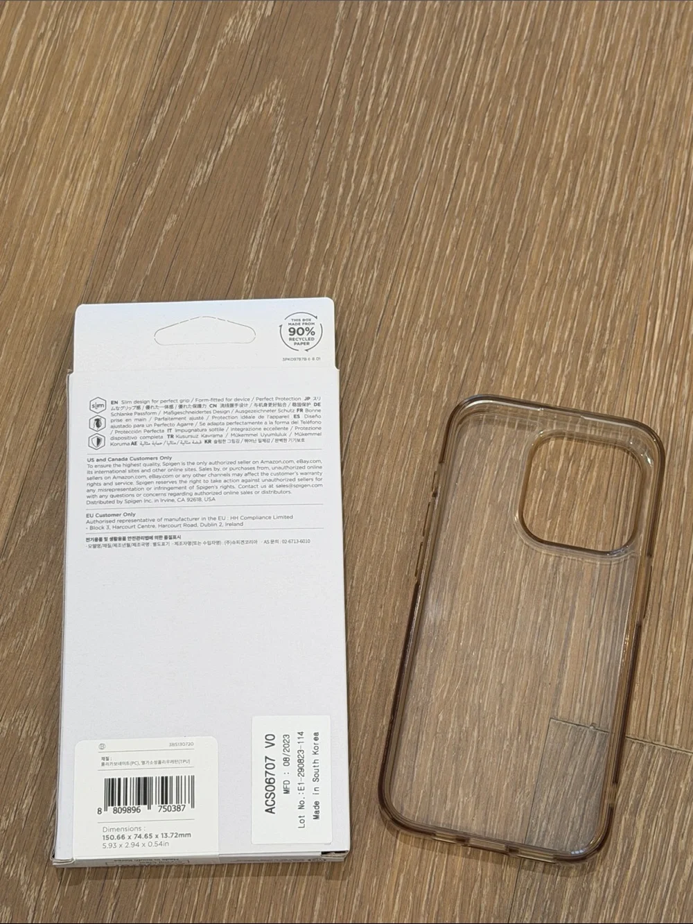 Spigen for iPhone 15 Pro, Ultra Hybrid - Crystal Clear